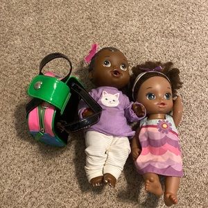 Two baby alive dolls